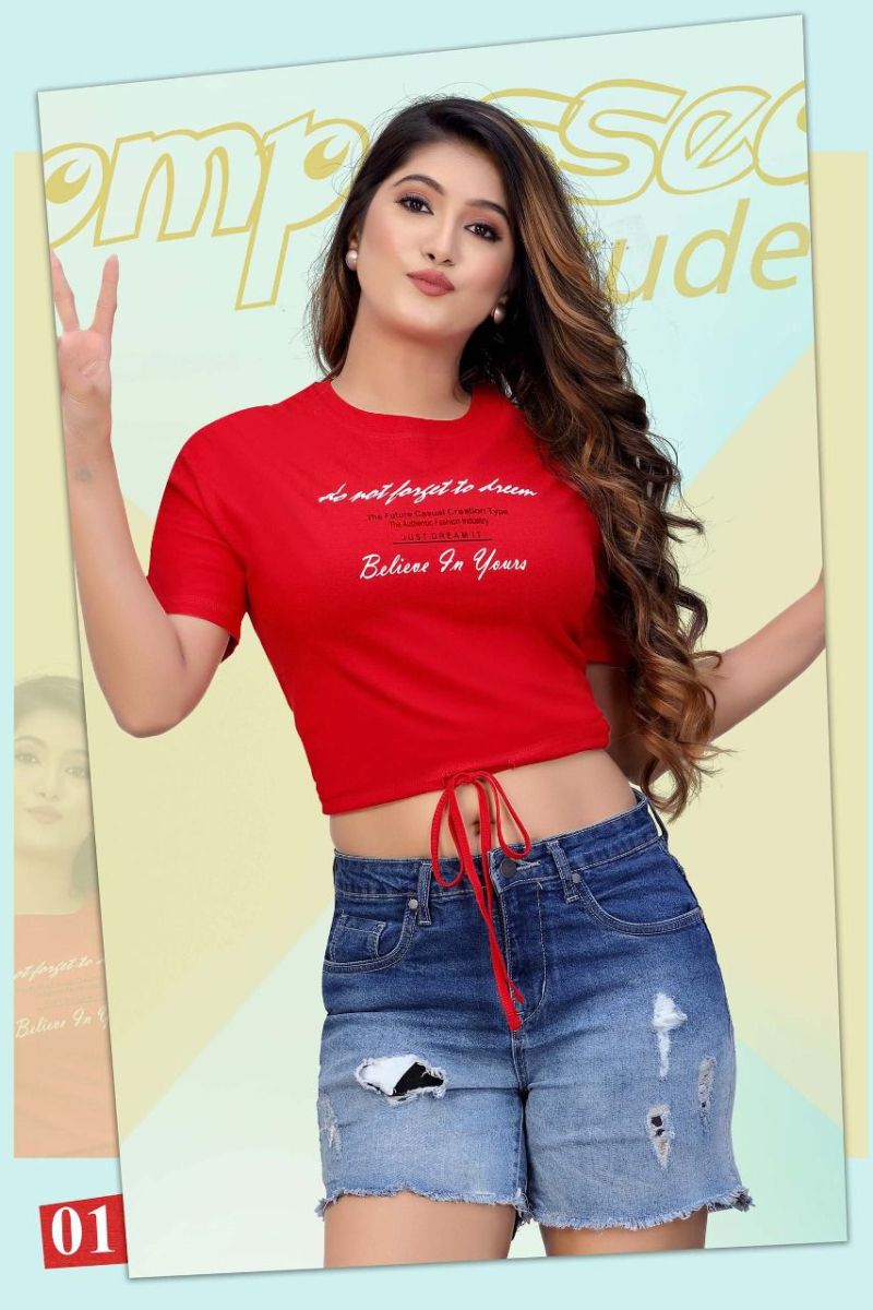 Hosiery Cotton Women T-Shirts
