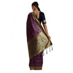 Women's Banarasi silk Saree with Blouse (Multi, 5-6mtr)