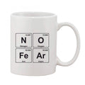 Printed Ceramic Coffee Mug - 1 Pieces, White, 11oz