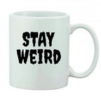 Printed Ceramic Coffee Mug - 1 Pieces, White, 11oz
