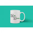 Printed Ceramic Coffee Mug - 1 Pieces, White, 11oz