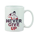 Printed Ceramic Coffee Mug - 1 Pieces, White, 11oz