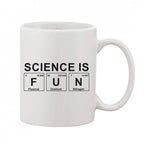 Printed Ceramic Coffee Mug - 1 Pieces, White, 11oz