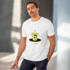 Men's PC Cotton Bengali Designs Printed T Shirt (Color: White, Thread Count: 180GSM)