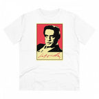 Men's PC Cotton Bengali Designs Printed T Shirt (Color: White, Thread Count: 180GSM)
