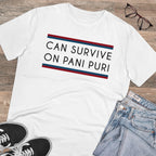 Men's PC Cotton Quotes Printed T Shirt (Color: White, Thread Count: 180GSM)