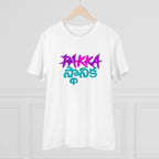 Men's PC Cotton Telugu Desing Printed T Shirt (Color: White, Thread Count: 180GSM)