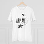 Men's PC Cotton Explore The Unseen Printed T Shirt (Color: White, Thread Count: 180GSM)