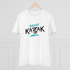 Men's PC Cotton Bahot Kadak Printed T Shirt (Color: White, Thread Count: 180GSM)