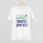 Men's PC Cotton Market Joyu Che Printed T Shirt (Color: White, Thread Count: 180GSM)