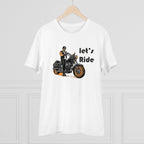 Men's PC Cotton Explore The Unseen Printed T Shirt (Color: White, Thread Count: 180GSM)