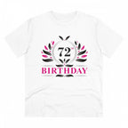 Men's PC Cotton 72nd Birthday Printed T Shirt (Color: White, Thread Count: 180GSM)