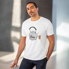 Men's PC Cotton Marathi Desing Printed T Shirt (Color: White, Thread Count: 180GSM)