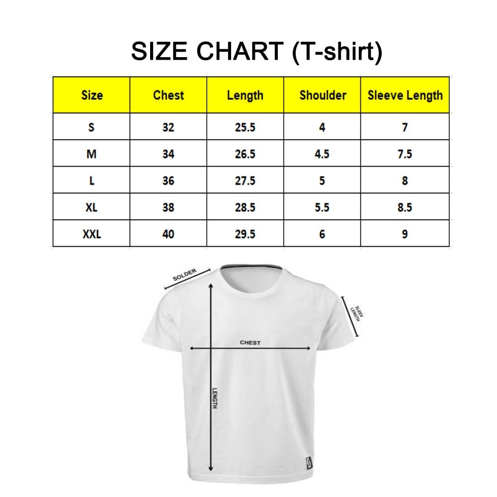 Men's PC Cotton 45th Anniversary Printed T Shirt (Color: White, Thread Count: 180GSM)