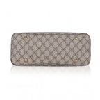 Women's Faux Leather Printed Handbag (Coffee)