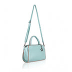 Women's Faux Leather Metal Beads Handbag (Green)