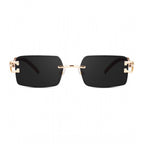 Classic Unisex UV400 Protection Sunglasses (Black)