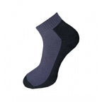 3_Pair Set Unisex Casual Cotton Solid Ankle Length Socks (Multicolor)
