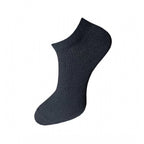 3_Pair Set Unisex Casual Cotton Solid Ankle Length Socks (Multicolor)