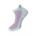 3_Pair Set Unisex Casual Cotton Striped Ankle Length Socks (Multicolor)