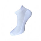3_Pair Set Unisex Casual Cotton Solid Ankle Length Socks (Multicolor)