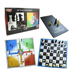 All Time Entertainer Chess&amp;Ludo | Paper, Plastic Toys | Board Games | 5+ Years