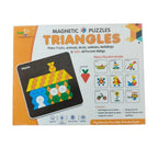 Magnetic Puzzle Triangle | Cardboard | Educational Toys| 3+ Years