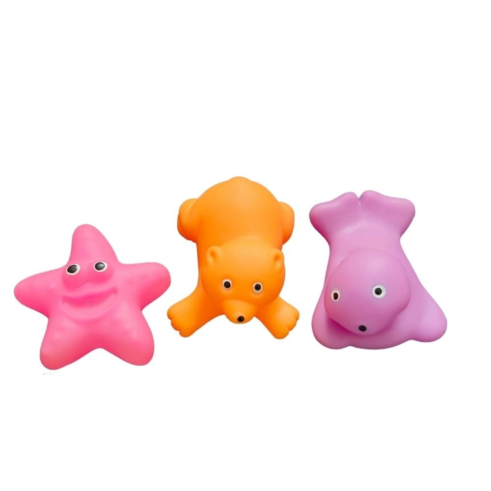 Water Animals Chu Chu Toys | Rubber | Toys| 6+ Months