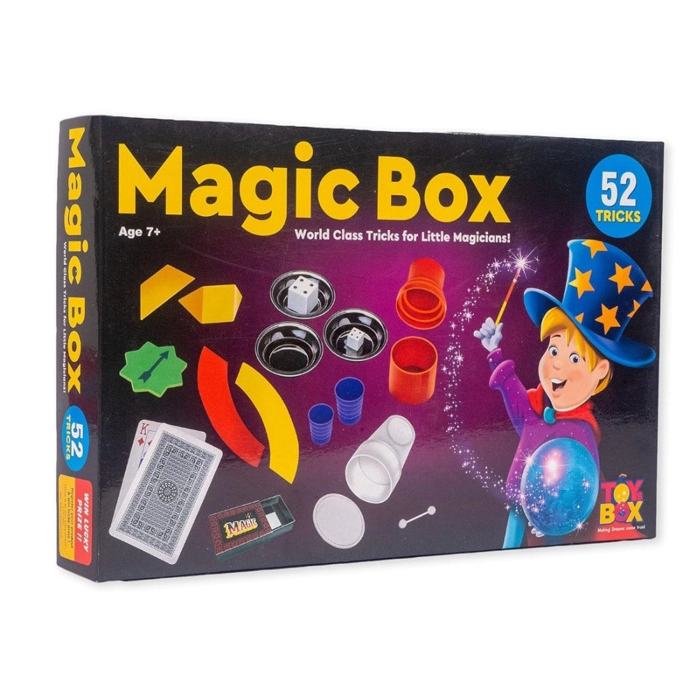 Magician Tricks Magic Box | Cardboard, Plastic | Educational Toys | 3+ Years