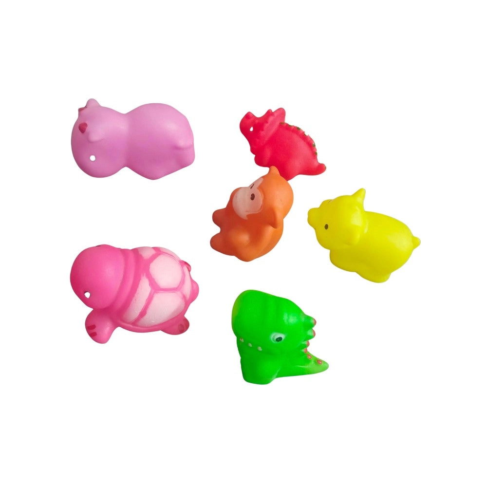 Small Size Animal Chu Chu Toys | Rubber | Toys| 6+ Months