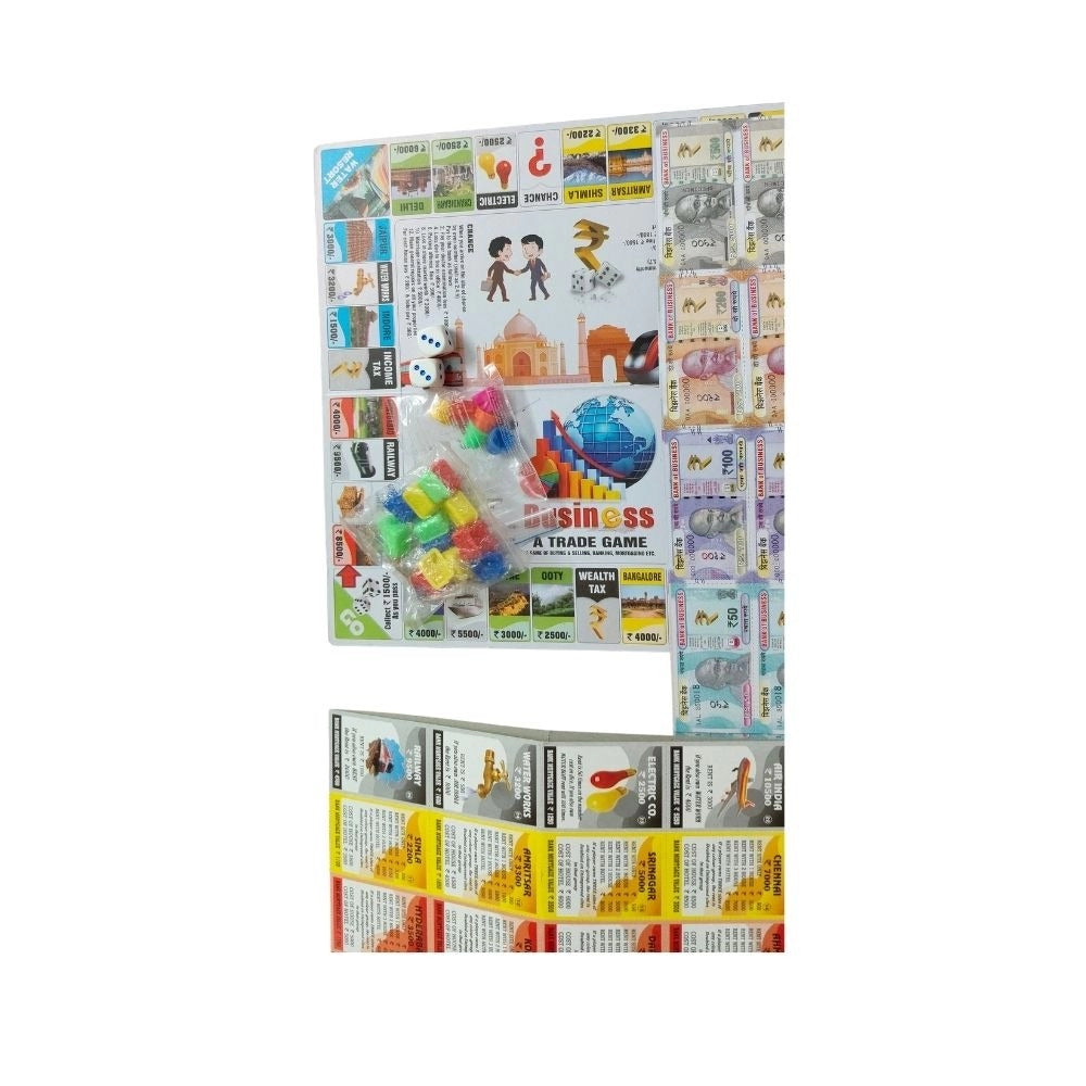 Business Game | Cardboard | Educational Toys| 3+ Years