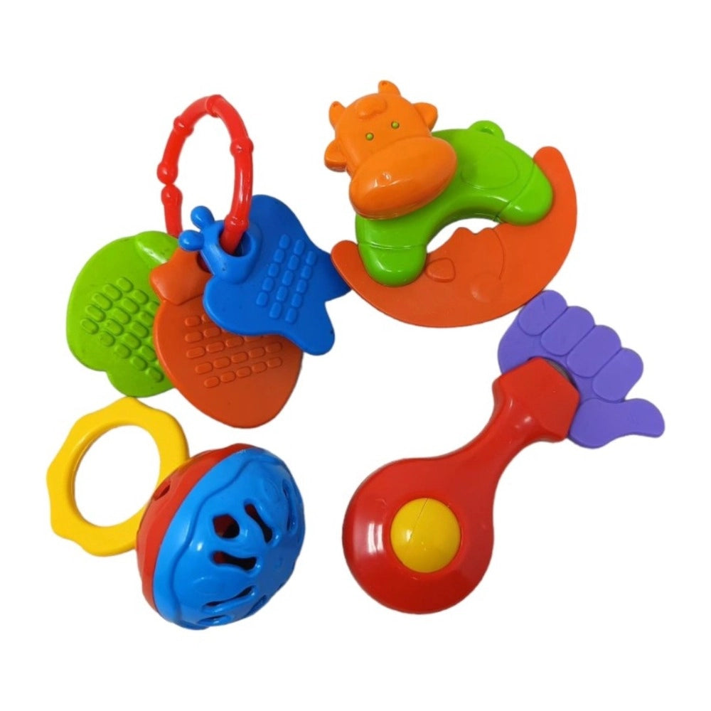 Infant Rattle Set (4 pcs) | ?Plastic | Toys | 3+ Months