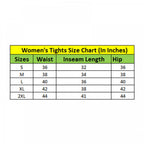 Women's Polyester Solid Ankle length High Waisted Tights (Navy Blue)