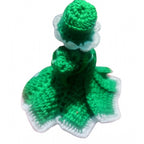 Laddu Gopal Tharad Dress Size: 0 To 6 (Green)