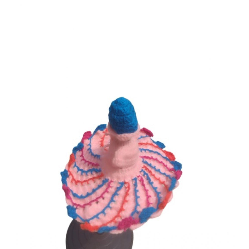 Laddu Gopal Tharad Dress Size: 0 To 6 (Baby Pink)