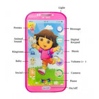 Plastic Mobile Smartphone With Touch Screen And Multiple Sound Effects (Multicolor )