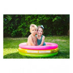 Plastic Bath Tub With Pump 3 Ft Round For Kids (Multicolor )