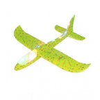 Plastic 3D Throw Foam Plane Aeroplane Gliders, Flying Aircraft Pack Of 1 (Multicolor )