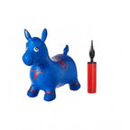 ??Plastic Inflatable Jumping And Riding Horse Air Animal Shape Jumping Toys (Multicolor )