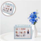 Acrylic First Year Baby Photo Frame (Multicolor)