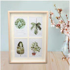 Acrylic Four Collage In One Frame To Add Any Images (Multicolor)