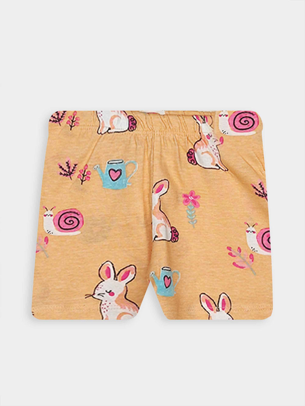 Baby Girls Printed Shorty Sets