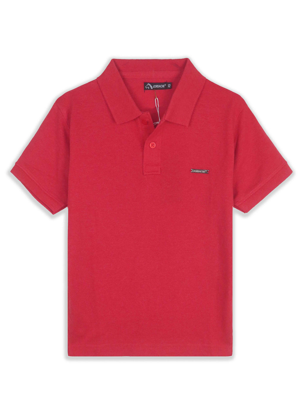 Boys Red Collar T Shirts