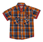 Boys Checked Woven Shirts