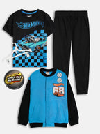 Boys 3-Pc Light Blue Jogging Set