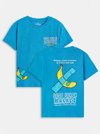 Boys Crew Neck Printed T-Shirt