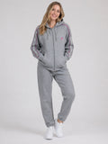 Womens Jogging Set Sweatshirt and Jogger Grey Star