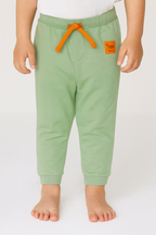 Baby Boys French Terry Green Sweat Pant