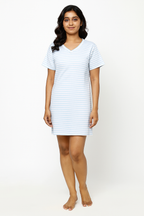 Ladies Printed Night Shirt