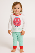 Girls Printed Pyjama Set